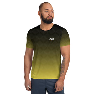 T-shirt de Sport ADNA Black and Yellow