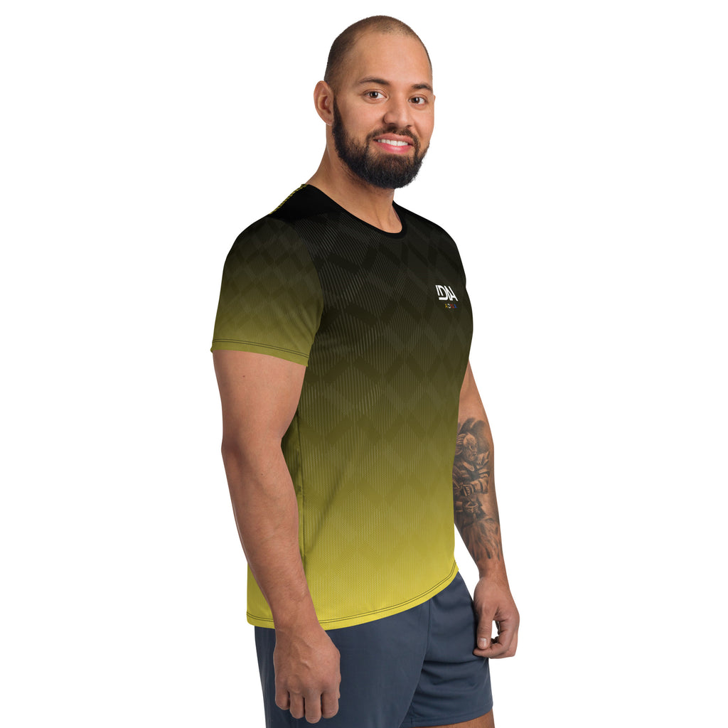 T-shirt de Sport ADNA Black and Yellow