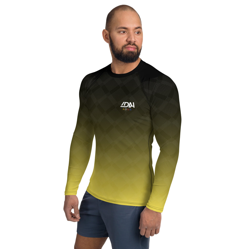 T-shirt de Compression ADNA Black and Yellow