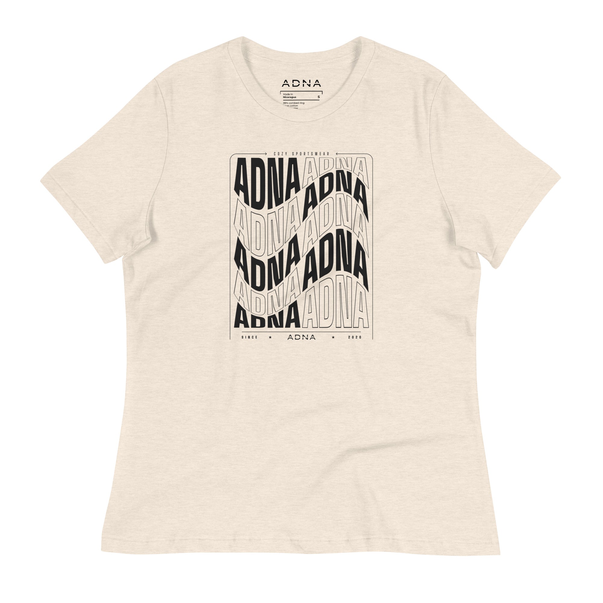 T-shirt Femme ADNA "Cozy Sportswear"